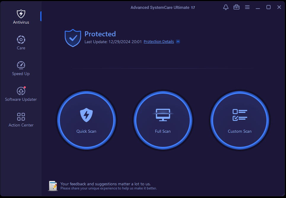Advanced SystemCare Ultimate ScreenShot