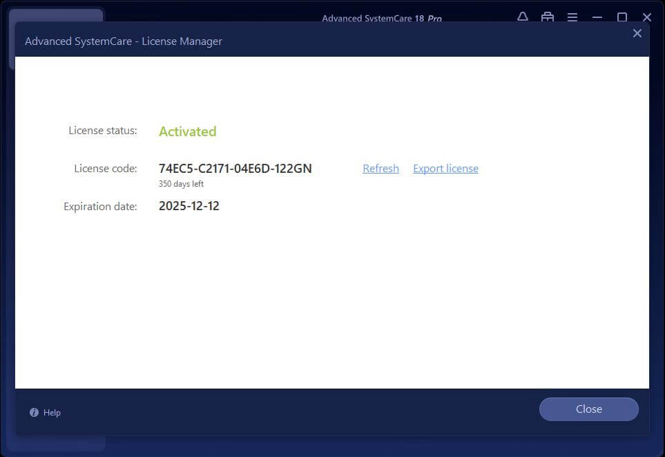 Advanced SystemCare Pro License Key