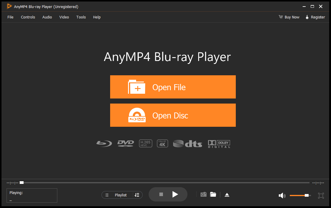AnyMP4 Blu-Ray Player ScreenShot