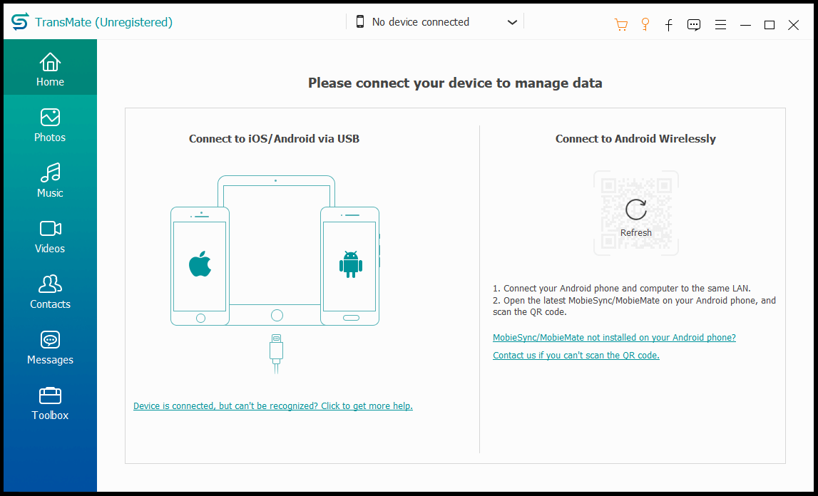 AnyMP4 TransMate ScreenShot