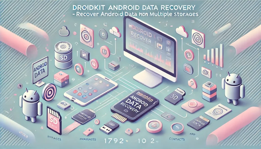 DroidKit Android Data Recovery - Recover Android Data from Multiple Storages