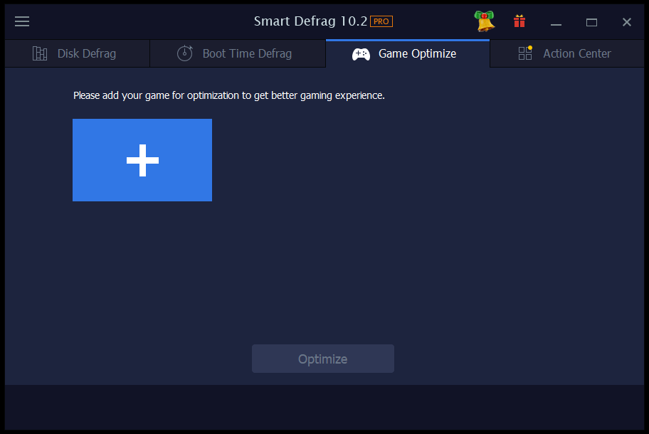 iObit Smart Defrag PRO Game Optimize