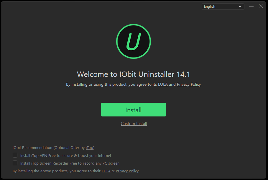 IObit Uninstaller PRO Install