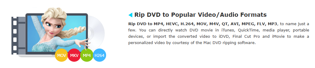 MacX DVD Ripper Pro Rip DVD to Popular Video/Audio Formats