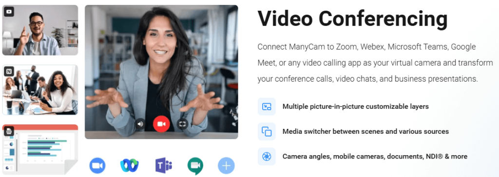 ManyCam Video Conferencing