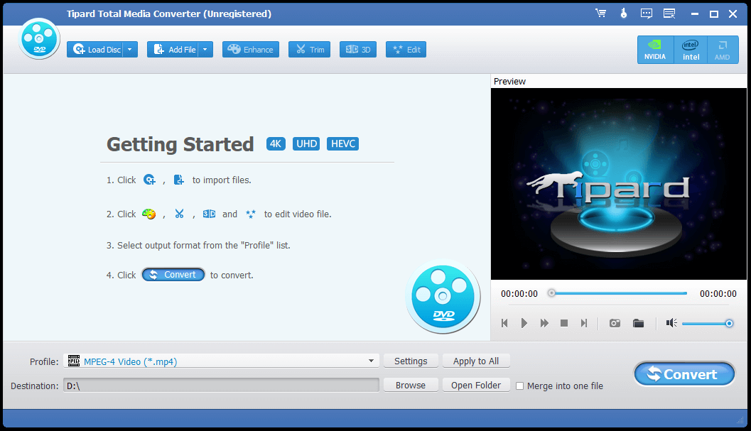 Tipard Total Media Converter ScreenShot