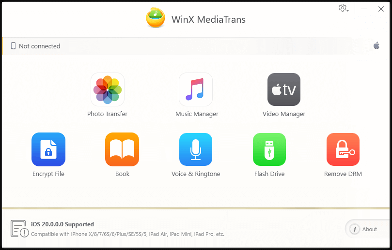 WinX MediaTrans ScreenShot